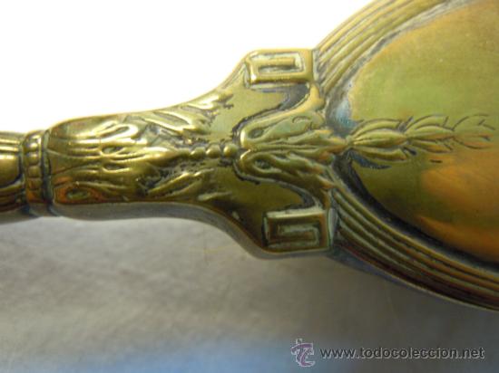 Antig&uuml;edades: CEPILLO DE METAL ART DECO - Foto 2