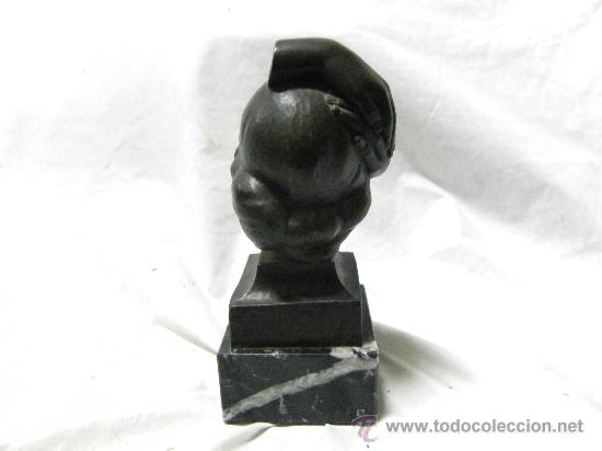 Antig&uuml;edades: BRONCE FIRMADO L.MEDINA - Foto 2