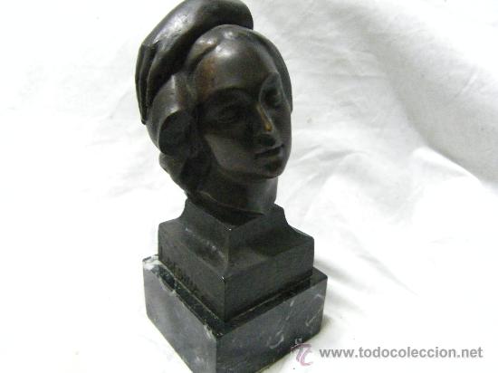 Antig&uuml;edades: BRONCE FIRMADO L.MEDINA - Foto 4