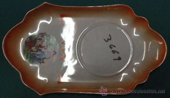 Antig&uuml;edades: BANDEJA PEQUE&Ntilde;A DE CER&Aacute;MICA - Foto 1