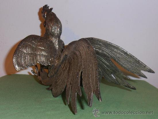 Antig&uuml;edades: GALLO DE METAL - Foto 5