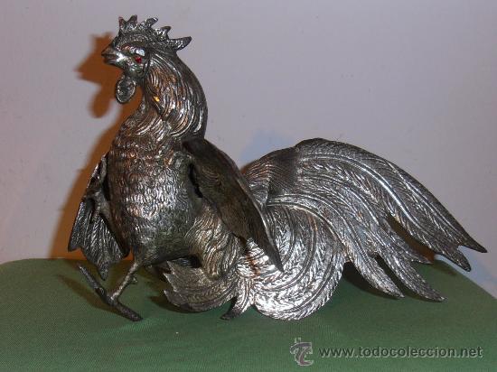Antig&uuml;edades: GALLO DE METAL - Foto 6