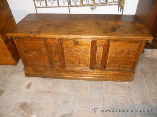 Antig&uuml;edades: CAJA DE MADERA DE FRUTAL A&Ntilde;O 1890 - Foto 1