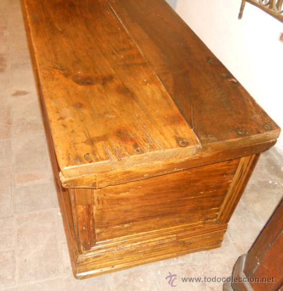 Antig&uuml;edades: CAJA DE MADERA DE FRUTAL A&Ntilde;O 1890 - Foto 3