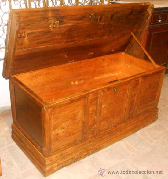 Antig&uuml;edades: CAJA DE MADERA DE FRUTAL A&Ntilde;O 1890 - Foto 4