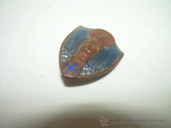Antig&uuml;edades: ANTIGUA MEDALLA ESMALTADA. - Foto 1