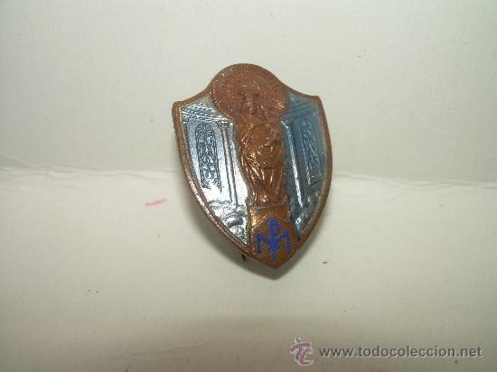 Antig&uuml;edades: ANTIGUA MEDALLA ESMALTADA. - Foto 2