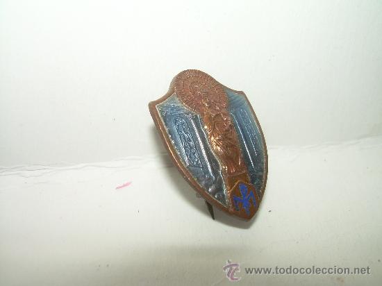 Antig&uuml;edades: ANTIGUA MEDALLA ESMALTADA. - Foto 3