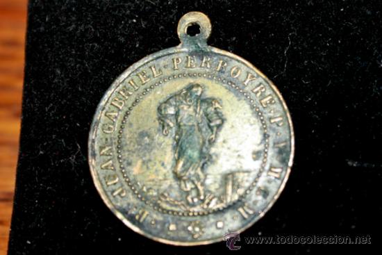Antig&uuml;edades: MEDALLA RELIGIOSA ANTIGUA - Foto 1