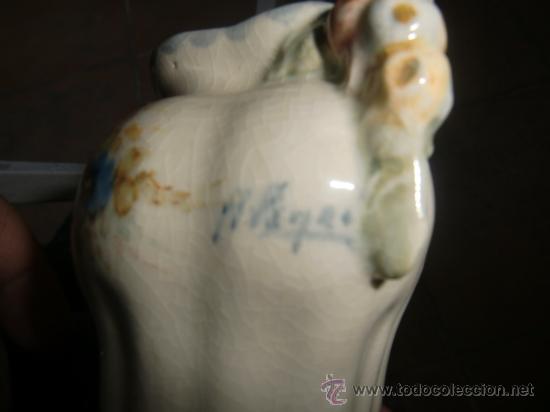 Antig&uuml;edades: Peque&ntilde;o jarr&oacute;n porcelana - Foto 2