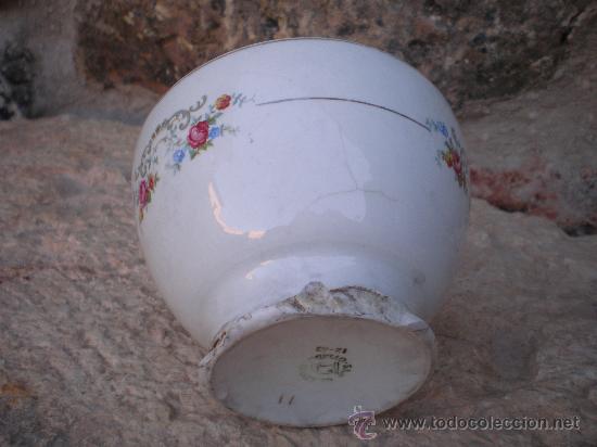 Antig&uuml;edades: ANTIGUO TAZ&Oacute;N SAN CLAUDIO DECORADO - Foto 4