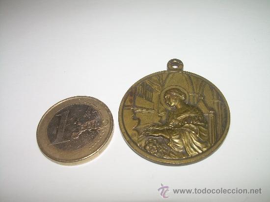 Antig&uuml;edades: ANTIGUA Y BONITA MEDALLA DE BRONCE. - Foto 3