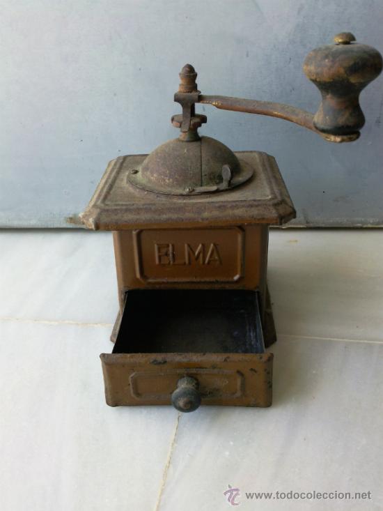 Antiquit&eacute;s: Antiguo molinillo de caf&eacute; marca Elma