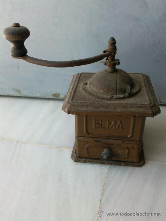Antig&uuml;edades: Antiguo molinillo de caf&eacute; marca Elma - Foto 3