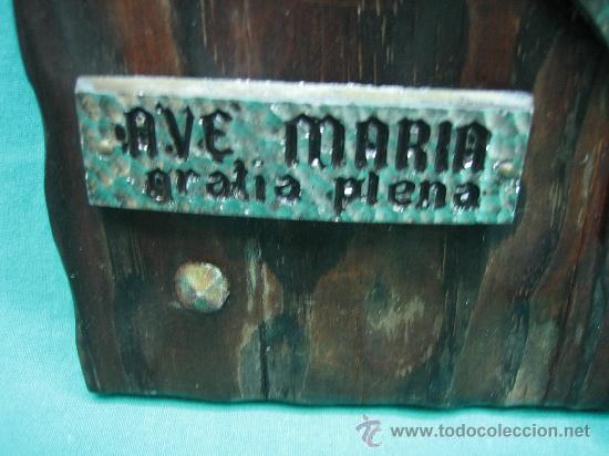 Antig&uuml;edades: Ave Maria 20 x 38 cm - Foto 2