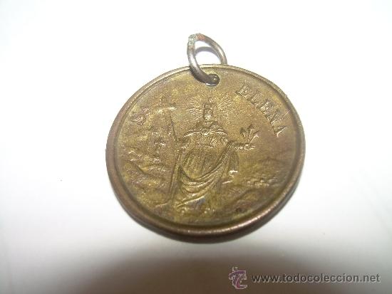 Antig&uuml;edades: ANTIGUA MEDALLA DE BRONCE. - Foto 2