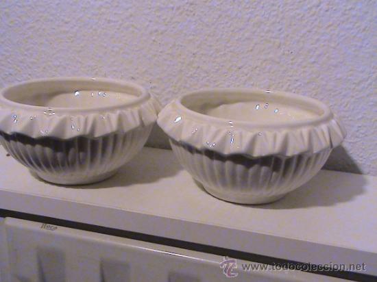Antig&uuml;edades: Centros de mesa de cer&aacute;mica de Manises. - Foto 1