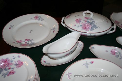 Antig&uuml;edades: VAJILLA PORCELANA FRANCESA REF.1250 - Foto 3
