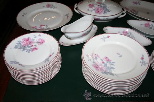 Antig&uuml;edades: VAJILLA PORCELANA FRANCESA REF.1250 - Foto 4