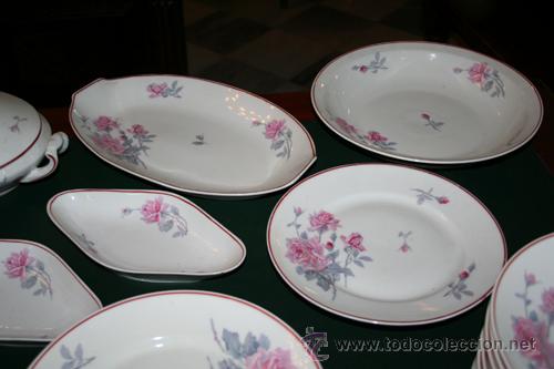 Antig&uuml;edades: VAJILLA PORCELANA FRANCESA REF.1250 - Foto 5
