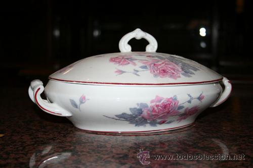 Antig&uuml;edades: VAJILLA PORCELANA FRANCESA REF.1250 - Foto 7