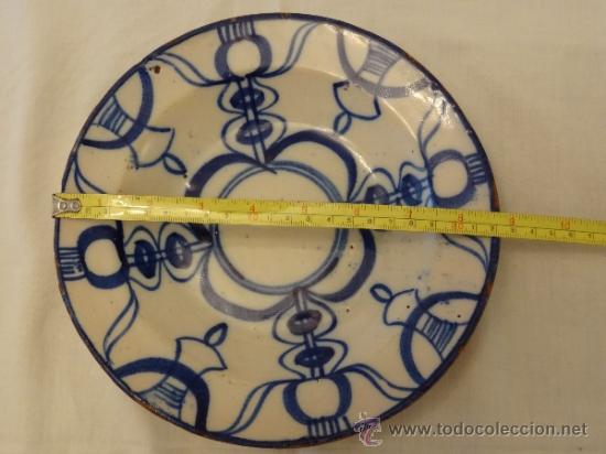 Antig&uuml;edades: MANISES XIX PLATO - Foto 2