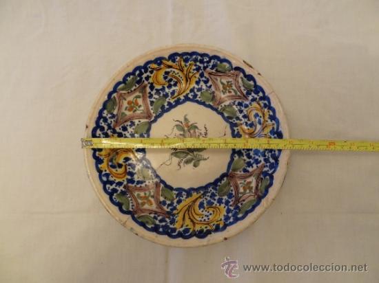 Antig&uuml;edades: MANISES XIX PLATO - Foto 2