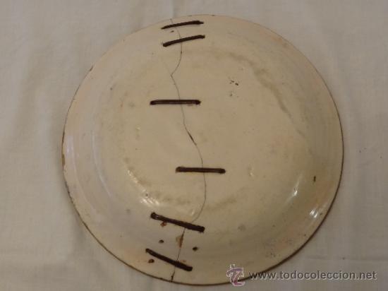 Antig&uuml;edades: MANISES XIX PLATO - Foto 4