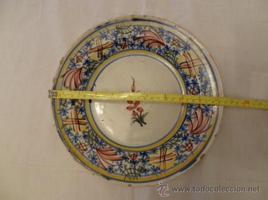 Antig&uuml;edades: MANISES XIX PLATO - Foto 6