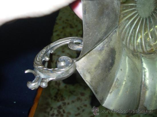 Antig&uuml;edades: Frutero de plata cisnes - Foto 7