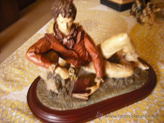 Antig&uuml;edades: FIGURA POETA ROMANTICO - Foto 5