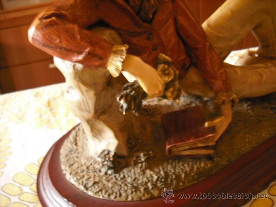 Antig&uuml;edades: FIGURA POETA ROMANTICO - Foto 2