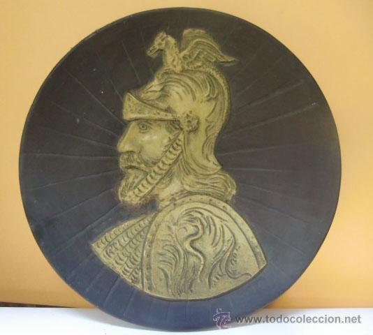 Antig&uuml;edades: Pareja de platos de barro - Foto 2