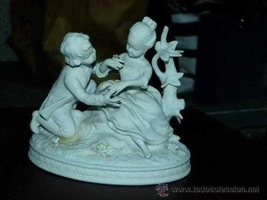 Antig&uuml;edades: Biscuit de porcelana alemana - Foto 1