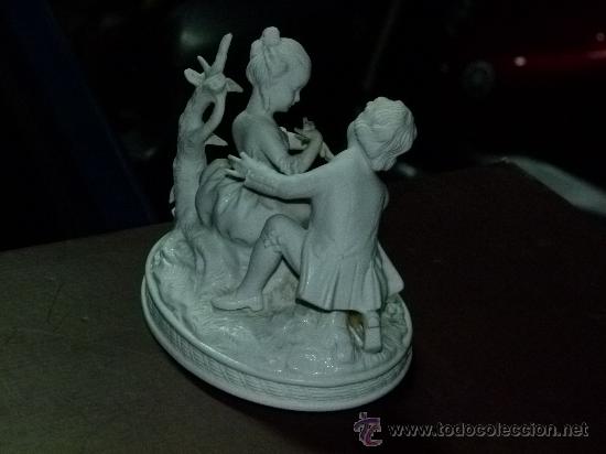 Antig&uuml;edades: Biscuit de porcelana alemana - Foto 2