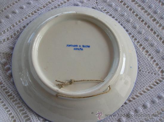 Antig&uuml;edades: PLATO   -Pintado a mano- - Foto 2