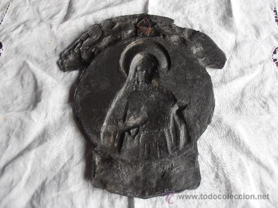Antig&uuml;edades: PLACA DEL CORAZON DE JESUS EN ESTA&Ntilde;O - Foto 5