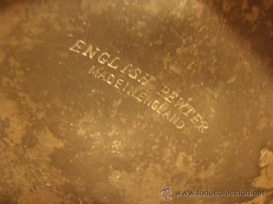 Antig&uuml;edades: JARRA DE ESTA&Ntilde;O, ENGLISH PEWTER - Foto 6