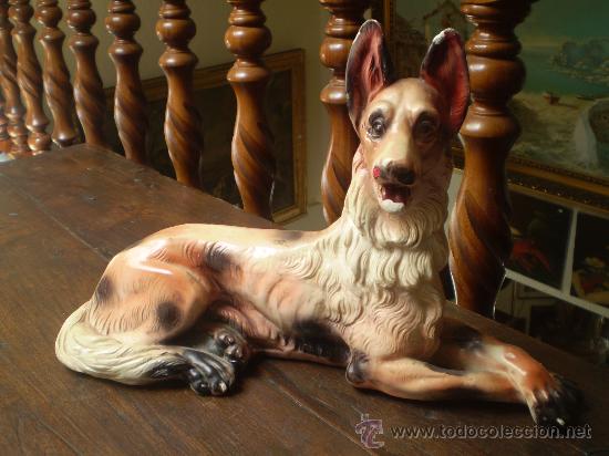 Antig&uuml;edades: PERRO PASTOR ALEMAN - Foto 1