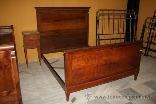 Antig&uuml;edades: CAMA INGLESA DE 1900 REF.3774 - Foto 4