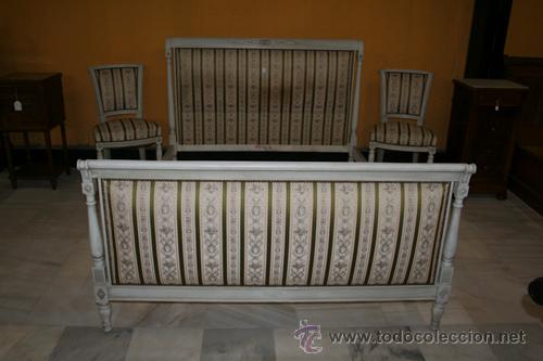Antig&uuml;edades: CAMA LUIS XVI DECAP&Eacute; REF.4763 - Foto 2
