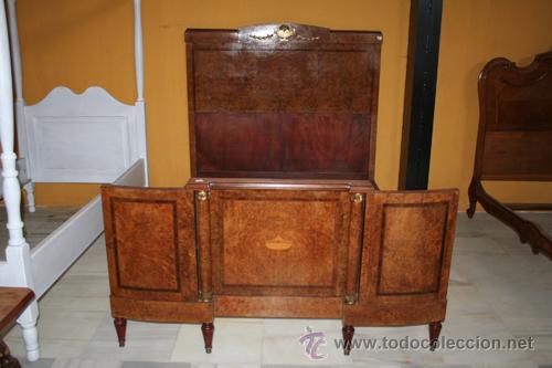 Antig&uuml;edades: CAMA NAPOLE&Oacute;N III,RA&Iacute;Z REF.3601 - Foto 2