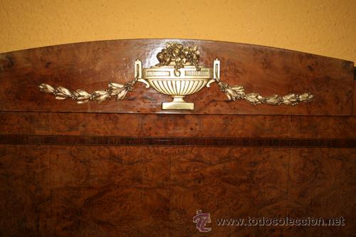 Antig&uuml;edades: CAMA NAPOLE&Oacute;N III,RA&Iacute;Z REF.3601 - Foto 5