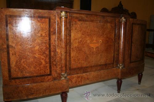 Antig&uuml;edades: CAMA NAPOLE&Oacute;N III,RA&Iacute;Z REF.3601 - Foto 6