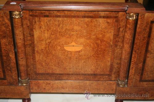 Antig&uuml;edades: CAMA NAPOLE&Oacute;N III,RA&Iacute;Z REF.3601 - Foto 7