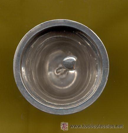 Antig&uuml;edades: Campanilla antigua de plata contraste - Foto 2