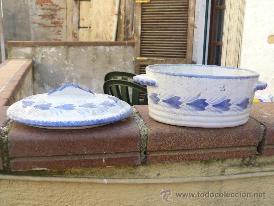 Antig&uuml;edades: SOPERA DE CER&Aacute;MICA FRANCESA - Foto 2