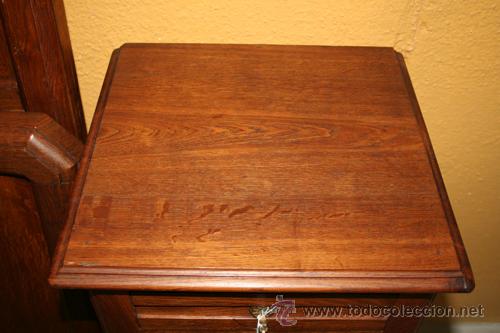 Antig&uuml;edades: CAMA CON MESITA,A&Ntilde;OS 30 REF.4662 - Foto 6