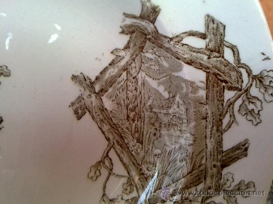 Antig&uuml;edades: antiguo plato de la cartuja. - Foto 3