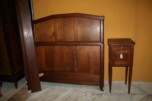 Antig&uuml;edades: CAMA CON MESITA,A&Ntilde;OS 30 REF.4662 - Foto 1